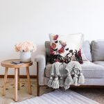 - Sonil-K3839-Gorsel-1 - Realhomes Butterfly Dijital Baskılı Modern Raşel Kadife Yastık Kırlent Kılıfı Realhomes