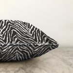 - Sonil-K3851-Gorsel-2 - Realhomes  Zebra Desenli Özel Tasarım Dijital Baskılı Modern Şönil Yastık Kırlent Kılıfı Realhomes