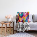 - Sonil-K3853-Gorsel-1 - Realhomes  Multi Colar Dijital Baskılı Modern Raşel Kadife Yastık Kırlent Kılıfı Realhomes