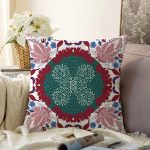 - Sonil-K3857-Gorsel - Realhomes Çiçek Motifli Özel Tasarım Dijital Baskılı Modern Raşel Kadife Yastık Kırlent Kılıfı Realhomes