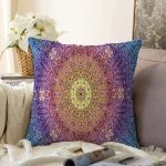 Multi Colar Dijital Baskılı Modern Raşel Kadife Yastık Kırlent Kılıfı Realhomes