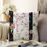 - Sonil-K3875-Gorsel - Realhomes Moda Summer Özel Serisi Dijital Baskılı Modern Raşel Kadife Yastık Kırlent Kılıfı Realhomes