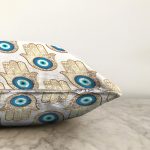 - Sonil-K3894-Gorsel-2 - Realhomes  Etnik Motifli Dijital Baskılı Modern Raşel Kadife Yastık Kırlent Kılıfı Realhomes