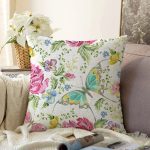 - Sonil-K3908-Gorsel - Realhomes  Summer Özel Seri Dijital Baskılı Modern Raşel Kadife Yastık Kırlent Kılıfı Realhomes
