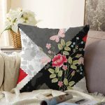 - Sonil-K3924-Gorsel - Realhomes Fashion Özel Tasarım Dijital Baskılı Modern Şönil Yastık Kırlent Kılıfı Realhomes
