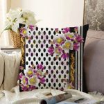 - Sonil-K3945-Gorsel - Realhomes Summer Özel Seri Dijital Baskılı Modern Raşel Kadife Yastık Kırlent Kılıfı Realhomes