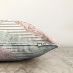 - Sonil-K3955-Gorsel-2 - Realhomes  Yaprak Ve Puanlı Özel Tasarım Dijital Baskılı Modern Raşel Kadife Yastık Kırlent Kılıfı Realhomes