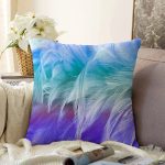 - Sonil-K3958-Gorsel - Realhomes  Tüy Motifli Özel Tasarım Dijital Baskılı Modern Raşel Kadife Yastık Kırlent Kılıfı Realhomes