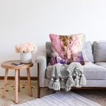 - Sonil-K3959-Gorsel-1 - Realhomes  Altın Ve Karmaşık Renk Motifli Özel Tasarım Dijital Baskılı Modern Raşel Kadife Yastık Kırlent Kılıfı Realhomes