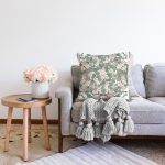 - Sonil-K3965-Gorsel-1 - Realhomes Çiçek Ve Yaprak Motifli Özel Tasarım Dijital Baskılı Modern Raşel Kadife Yastık Kırlent Kılıfı Realhomes