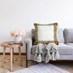 - Sonil-K3968-Gorsel-1 - Realhomes Zincir Desenli Özel Tasarım Dijital Baskılı Modern Raşel Kadife Yastık Kırlent Kılıfı Realhomes