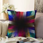 - Sonil-K4026-Gorsel - Realhomes Rengârenk Karışık Puanlı Özel Tasarım Dijital Baskılı Modern Raşel Kadife Yastık Kırlent Kılıfı Realhomes