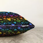 - Sonil-K4043-Gorsel-2 - Realhomes Rengarenk Kalp Desenli Özel Tasarım Dijital Baskılı Modern Raşel Kadife Yastık Kırlent Kılıfı Realhomes