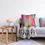 - Sonil-K4049-Gorsel-1 - Realhomes Rengarenk Tüy Desenli Özel Tasarım Dijital Baskılı Modern Raşel Kadife Yastık Kırlent Kılıfı Realhomes