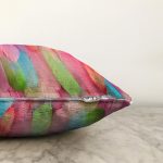 - Sonil-K4049-Gorsel-2 - Realhomes Rengarenk Tüy Desenli Özel Tasarım Dijital Baskılı Modern Raşel Kadife Yastık Kırlent Kılıfı Realhomes