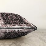 Halat Ve Kemer Motifli Özel Tasarım Dijital Baskılı Modern Raşel Kadife Yastık Kırlent Kılıfı Realhomes