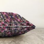 - Sonil-K4055-Gorsel-2 - Realhomes  Zincir Ve Çiçek Desenli Özel Tasarım Dijital Baskılı Modern Raşel Kadife Yastık Kırlent Kılıfı Realhomes