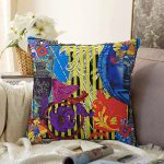 - Sonil-K4080-Gorsel - Realhomes  Antik Yunan Motifli Özel Tasarım Dijital Baskılı Modern Raşel Kadife Yastık Kırlent Kılıfı Realhomes