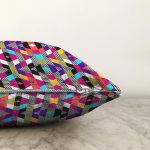 - Sonil-K4093-Gorsel-2 - Realhomes Zikzak Zeminli Geometrik Motifli Özel Tasarım Dijital Baskılı Modern Raşel Kadife Yastık Kırlent Kılıfı Realhomes