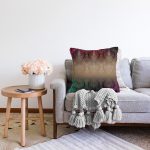 - Sonil-K4114-Gorsel-1 - Realhomes Renkli Zeminde Damask Motifli Özel Tasarım Dijital Baskılı Modern Şönil Yastık Kırlent Kılıfı Realhomes