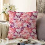- Sonil-K4115-Gorsel - Realhomes  Soyut Çiçek Motifli Özel Tasarım Dijital Baskılı Modern Raşel Kadife Yastık Kırlent Kılıfı Realhomes