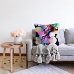 - Sonil-K4118-Gorsel-1 - Realhomes Dairesel Rengarenk Motifli Özel Tasarım Dijital Baskılı Modern Raşel Kadife Yastık Kırlent Kılıfı Realhomes