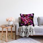 Renkli Abstract Desenli Özel Tasarım Dijital Baskılı Modern Raşel Kadife Yastık Kırlent Kılıfı Realhomes