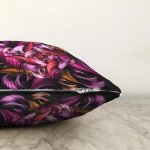 Renkli Abstract Desenli Özel Tasarım Dijital Baskılı Modern Raşel Kadife Yastık Kırlent Kılıfı Realhomes