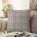 Ekose Özel Tasarım Dijital Baskılı Modern Şönil Yastık Kırlent Kılıfı Realhomes