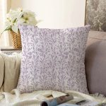 - Sonil-K417-Gorsel - Realhomes  Soyut Yaprak Figürlü Özel Tasarım Dijital Baskılı Modern Raşel Kadife Yastık Kırlent Kılıfı Realhomes