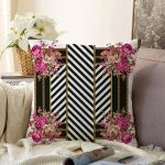 - Sonil-K4188-Gorsel - Realhomes Modern Sanat Tasarımlı Dijital Baskılı Raşel Kadife Yastık Kırlent Kılıfı Realhomes