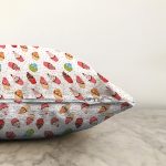 - Sonil-K419-Gorsel-2 - Realhomes Cupcake Desenli Özel Tasarım Dijital Baskılı Modern Şönil Yastık Kırlent Kılıfı Realhomes