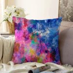 - Sonil-K4191-Gorsel - Realhomes Modern Sanat Tasarımlı Dijital Baskılı Raşel Kadife Yastık Kırlent Kılıfı Realhomes