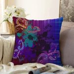 - Sonil-K4194-Gorsel - Realhomes Modern Sanat Tasarımlı Dijital Baskılı Raşel Kadife Yastık Kırlent Kılıfı Realhomes