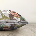 - Sonil-K42-Gorsel-2 - Realhomes  Paris Woman Dijital Baskılı Dekoratif Raşel Kadife Yastık Kırlent Kılıfı Realhomes