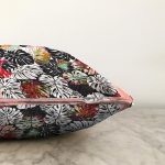 Modern Sanat Tasarımlı Dijital Baskılı Raşel Kadife Yastık Kırlent Kılıfı Realhomes