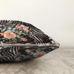 Modern Sanat Tasarımlı Dijital Baskılı Raşel Kadife Yastık Kırlent Kılıfı Realhomes