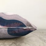 Modern Sanat Tasarımlı Dijital Baskılı Raşel Kadife Yastık Kırlent Kılıfı Realhomes