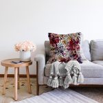 Modern Sanat Tasarımlı Dijital Baskılı Raşel Kadife Yastık Kırlent Kılıfı Realhomes