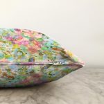 Modern Sanat Tasarımlı Dijital Baskılı Raşel Kadife Yastık Kırlent Kılıfı Realhomes