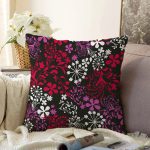 - Sonil-K4227-Gorsel - Realhomes  Modern Sanat Tasarımlı Dijital Baskılı Raşel Kadife Yastık Kırlent Kılıfı Realhomes