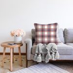 - Sonil-K4232-Gorsel-1 - Realhomes Modern Ekose Tasarımlı Raşel Kadife Yastık Kırlent Kılıfı Realhomes