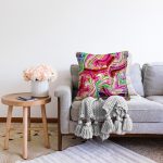 Modern Tasarımlı Dijital Baskılı Raşel Kadife Yastık Kırlent Kılıfı Realhomes