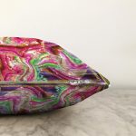 Modern Tasarımlı Dijital Baskılı Raşel Kadife Yastık Kırlent Kılıfı Realhomes