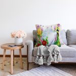 - Sonil-K4252-Gorsel-1 - Realhomes Modern Tavus Kuşu Tasarımlı Dijital Baskılı Raşel Kadife Yastık Kırlent Kılıfı Realhomes