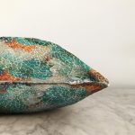 Modern Desenli Özel Tasarım Dijital Baskılı Raşel Kadife Yastık Kırlent Kılıfı Realhomes