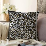 - Sonil-K4276-Gorsel - Realhomes  Leopar Desenli Özel Tasarım Dijital Baskılı Modern Raşel Kadife Yastık Kırlent Kılıfı Realhomes