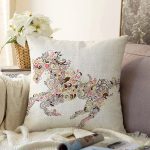 - Sonil-K44-Gorsel - Realhomes Midilli Motifli Dijital Baskılı Dekoratif Raşel Kadife Yastık Kırlent Kılıfı Realhomes