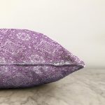 Damask Figürlü Özel Tasarım Dijital Baskılı Modern Raşel Kadife Yastık Kırlent Kılıfı Realhomes