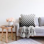 - Sonil-K6096-Gorsel-1 - Realhomes Realhomes Uçan Siyah Puantiyeler Dijital Baskılı Raşel Kadife Yastık Kırlent Kılıfı Realhomes